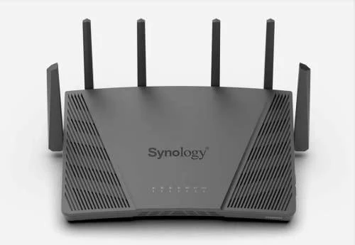 Synology RT6600ax Ultra-fast and Secure Belaidis maršrutizatorius for Homes | Synology | Ultra-fast and Secure Belaidis maršrutizatorius for Homes | RT6600ax | 802.11ax | 4800 Mbit/s | Ethernet LAN (RJ-45) jungtys 5 | Mesh Support No | MU-MiMO Yes | No mobile broadband | Antenna type External antena x 6 | 24 mėn.