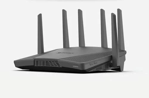 Synology RT6600ax Ultra-fast and Secure Belaidis maršrutizatorius for Homes | Synology | Ultra-fast and Secure Belaidis maršrutizatorius for Homes | RT6600ax | 802.11ax | 4800 Mbit/s | Ethernet LAN (RJ-45) jungtys 5 | Mesh Support No | MU-MiMO Yes | No mobile broadband | Antenna type External antena x 6 | 24 mėn.