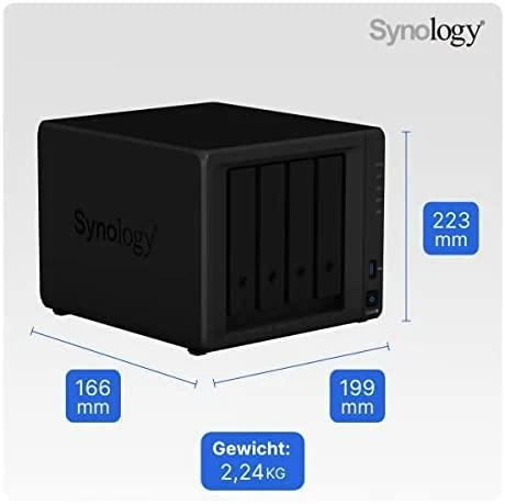 Serveris SYNOLOGY DiskStation NAS DS920+ 4-Bay J4125 4GB DDR4