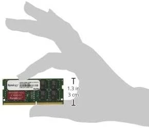 RAM „Synology“ DDR4 skirta atmintis, 16 GB, 2666 MHz, CL19 (D4ECSO-2666-16G)