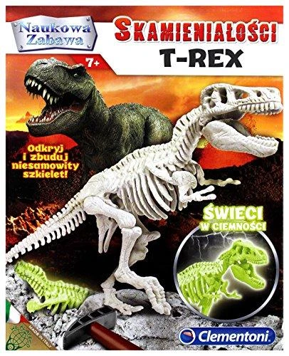 Jaunojo archreologo rinkinys Clementoni T-REX, šviečia tamsoje