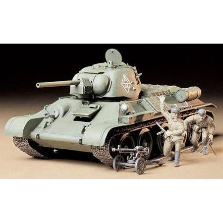 Tamiya T-34/76 ChTZ 1/35 plastikinis surenkamas tanko modelis 35149