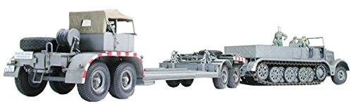 Tamiya Vokiečių vilkikas FAMO su priekaba 1/35 plastikinis modelis