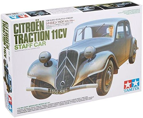 Tamiya Citroën Traction 11CV 1/35 surenkamas plastikinis modelis 35301