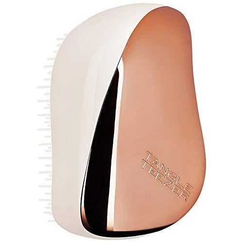 Plaukų šepetys Tangle Teezer Compact Styler Rose Gold Ivory