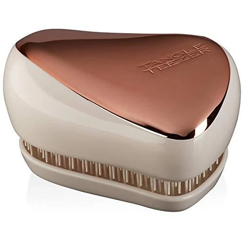 Plaukų šepetys Tangle Teezer Compact Styler Rose Gold Ivory