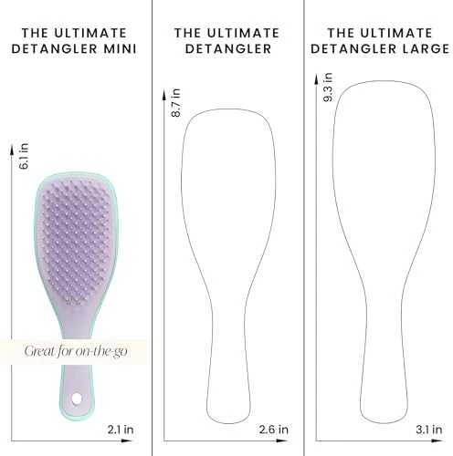 TANGLE TEEZER_Wet Detangler Lavender mini plaukų šepetys