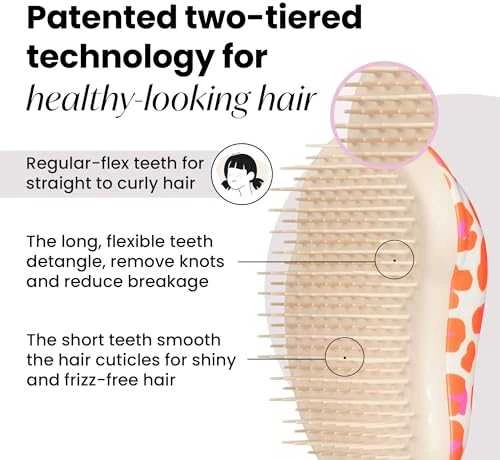 Oranžinis Tangle Teezer Originalus mini leo oranžinis