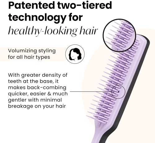 Tangle Teezer The Ultimate Volumizer Lilac Cloud šepetys plaukų vėlimui