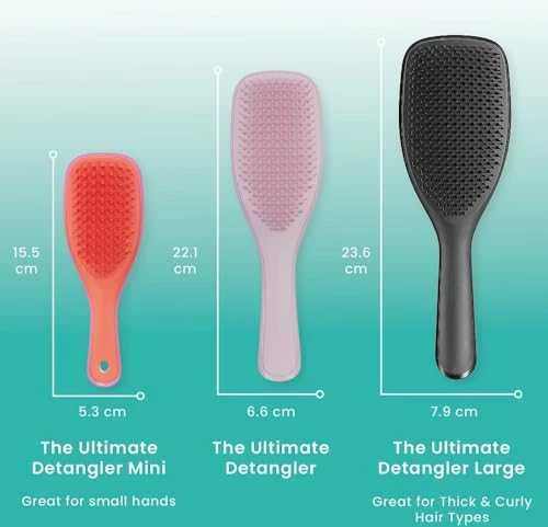 Tangle Teezer The Ultimate Detangler Mini Salmon Rožinė Apricot