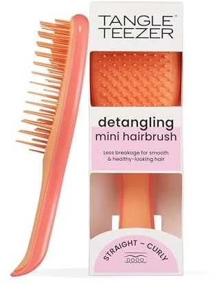 Tangle Teezer The Ultimate Detangler Mini Salmon Rožinė Apricot