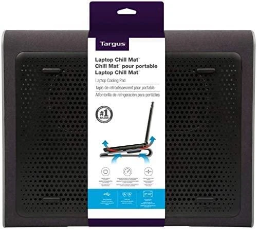 Targus | Notebook Cooling Pad iki 17” | 319 x 380 x 54 mm | 950 g | Juodas/Pilkas