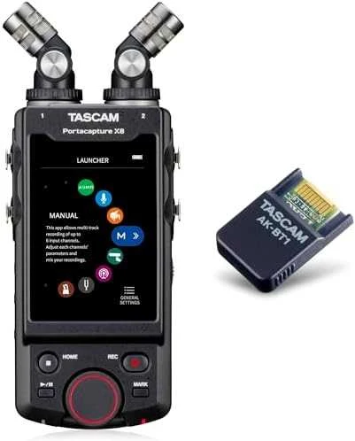 Tascam Portacapture X8 Nešiojamasis garso įrašymo įrenginys