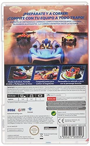 „Sega Team Sonic Racing“.