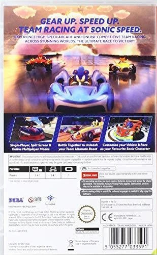 „Sega Team Sonic Racing“.