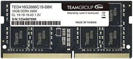 RAM Team Group Komandos grupė TEAMGROUP 16GB DDR4 2666MHz SODIMM CL19 1.2V