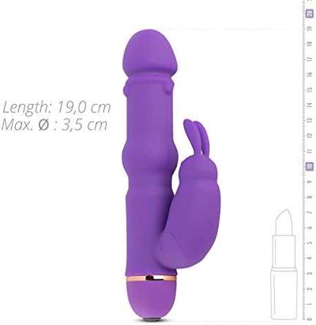 Teazers silikoninis triušio vibratorius – violetinė