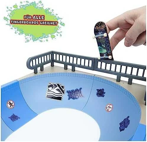 Spin Master „Tech Deck“ grifų komplektas „Daewon FC88A Bowl Ramp“ + riedlenčių priedai