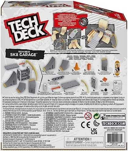 Tech Deck Rampa SK8 Garage fingerboard + Riedlentė Blind