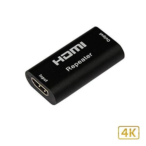 Techly IDATA HDMI2-RIP4KT vaizdo ir garso signalų ilgintuvas AV kartotuvas Juoda