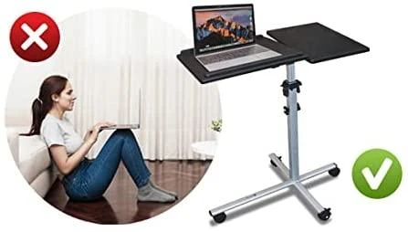 TECHLY 101485 Techly Universalus projektorius / nešiojamojo kompiuterio vežimėlis su dviem reguliuojamomis lentynomis juodas