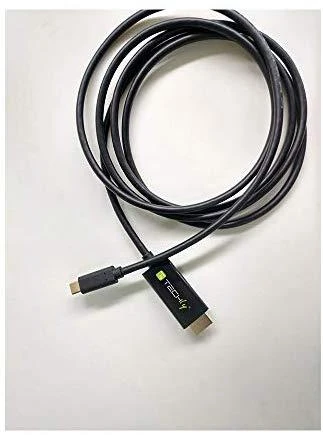 TECHLY 106312 Techly Monitorius kabelio adapteris USB-C DP AltMode į HDMI 4K M/M 2m juodas