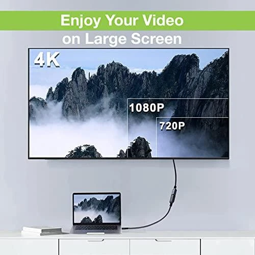 TECHLY 106824 Techly Monitorius ilgintuvas HDMI-HDMI M/F 0,2m Ethernet 4K 60Hz juodas