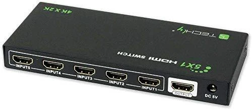 Techly IDATA HDMI-4K51 vaizdo signalo jungiklis