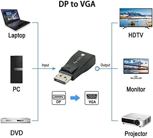 Xlayer TECHLY 105827 Techly DisplayPort 1.2 į VGA adapterį M/F