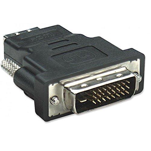 Adapteris AV Techly HDMI - DVI-D juoda (IADAP-DVI-HDMI-F)