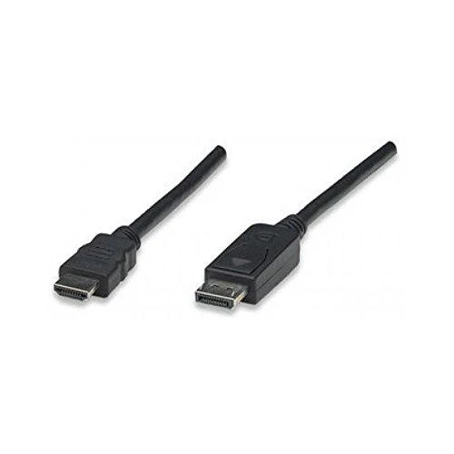 Kabelis Techly DisplayPort - HDMI 2m juoda (ICOC-DSP-H12-020)