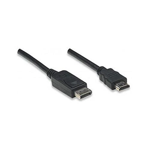 Kabelis Techly DisplayPort - HDMI 2m juoda (ICOC-DSP-H12-020)