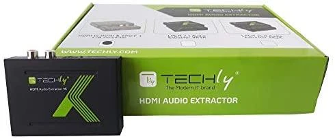 TECHLY 025732 Techly HDMI garso ištraukiklis RCA R/L SPDIF Toslink 2.0 CH / 5.1 CH