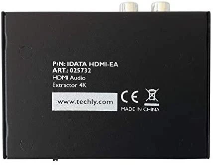 TECHLY 025732 Techly HDMI garso ištraukiklis RCA R/L SPDIF Toslink 2.0 CH / 5.1 CH