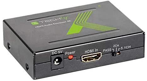 TECHLY 025732 Techly HDMI garso ištraukiklis RCA R/L SPDIF Toslink 2.0 CH / 5.1 CH