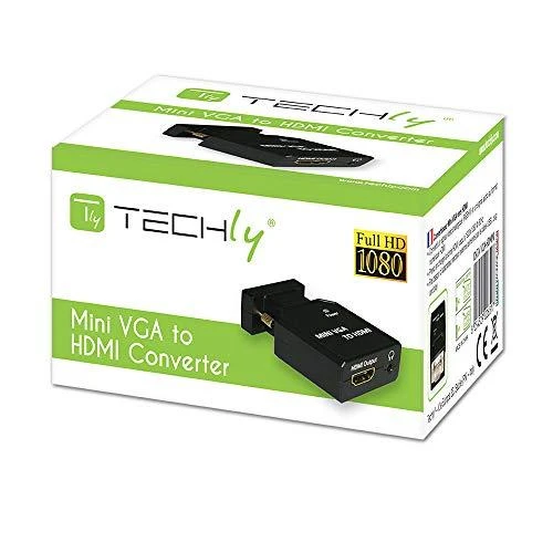 Techly IDATA VGA-HDMINI vaizdo signalo keitiklis