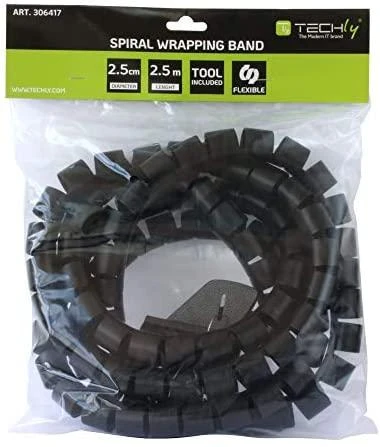 Techly ISWT-KIT-BK kabelių dėžinių kanalų sistema 2,5 m
