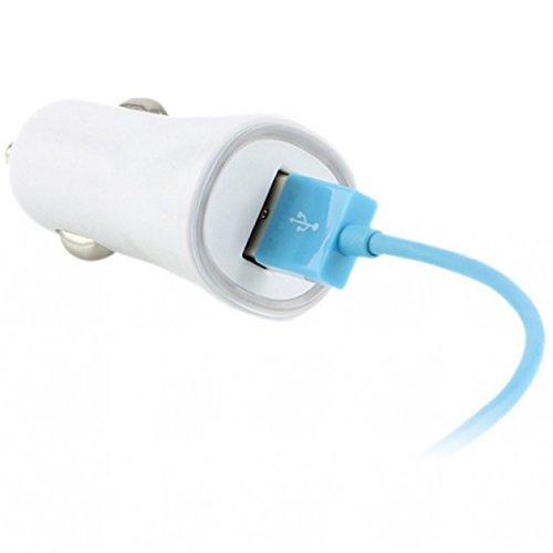 TECHLY 305281 Techly Automobilinis USB pakrovėjas 5V 1A/2.1A, 12/24V, du USB jungtys, baltas