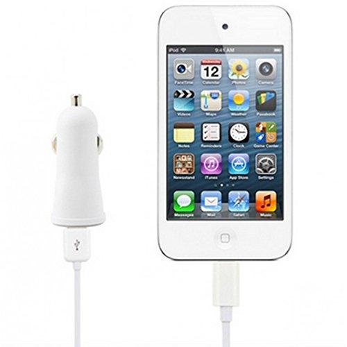 TECHLY 305281 Techly Automobilinis USB pakrovėjas 5V 1A/2.1A, 12/24V, du USB jungtys, baltas