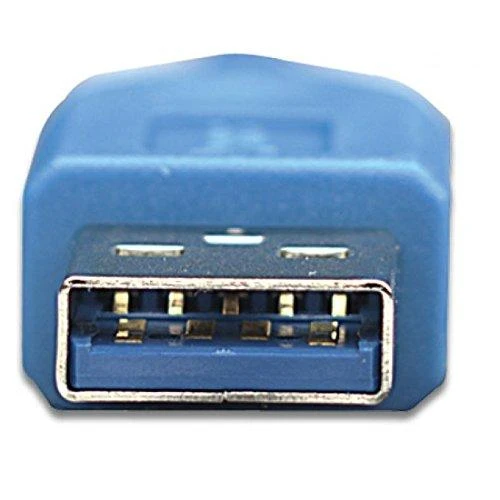 Kabelis USB Techly USB-A - USB-A 3 m Mėlyna (ICOC-U3-AA-30-EX)