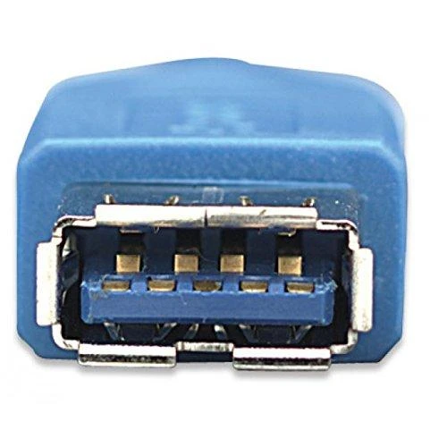 Kabelis USB Techly USB-A - USB-A 3 m Mėlyna (ICOC-U3-AA-30-EX)