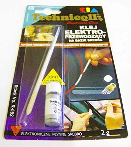 Blow Sidabro pagrindo elektrai laidūs klijai Technicqll 2g