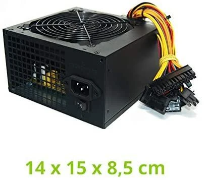 Korpuso maitinimo blokas ATX 500WFAL506FS12B TECNOWARE