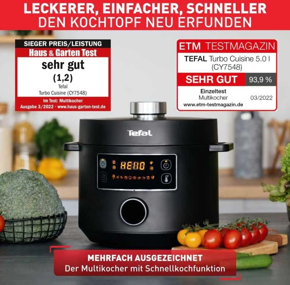 Daugiafunkcinis puodas Tefal Turbo Cuisine CY754830