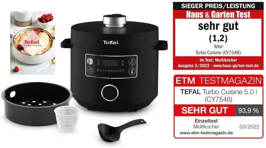 Daugiafunkcinis puodas Tefal Turbo Cuisine CY754830