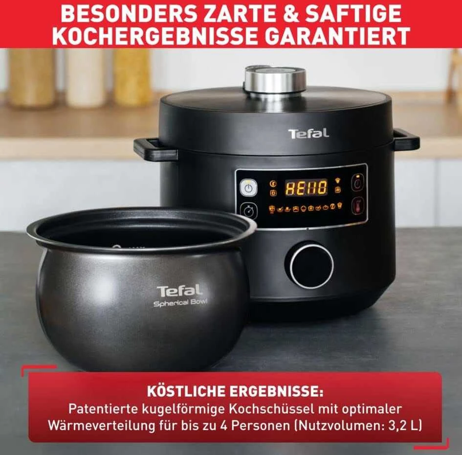 Daugiafunkcinis puodas Tefal Turbo Cuisine CY754830