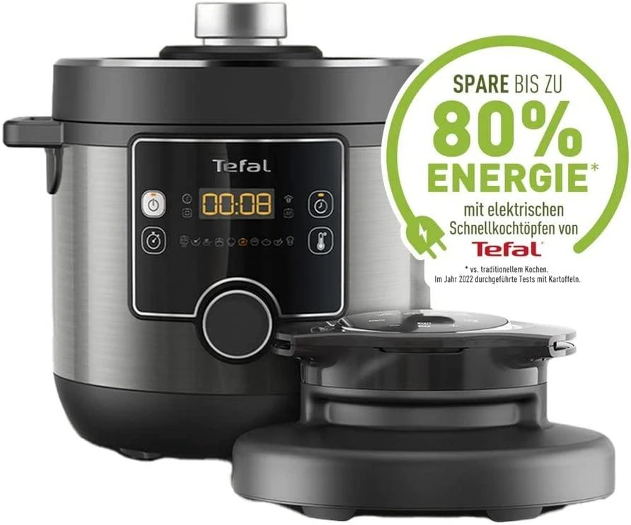 Tefal Turbo puodas su nuimtu dangčiu