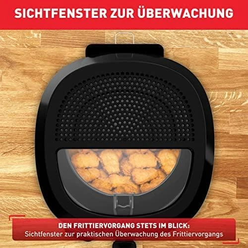 Gruzdintuvė Tefal FF215D Deep fryer Single Juodas,Nerūdijantis plienas Stand-alone 1600 W