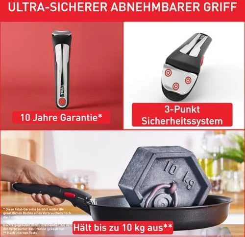 Puodų ir keptuvių rinkinys Tefal Ingenio Emotion, 20 dalių (L897SJ04)