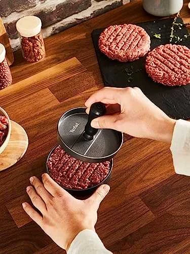 Plakiklis Tefal melna - Burgeru prese